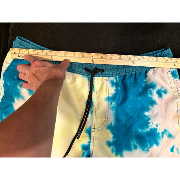 Disney Neff tye dye Mickey Mouse swim trunks men’s Xl - Picture 4 of 12